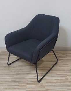 Lounge Chair - Dark Grey Fabric