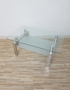 Rectangular Coffee Table - Glass Top